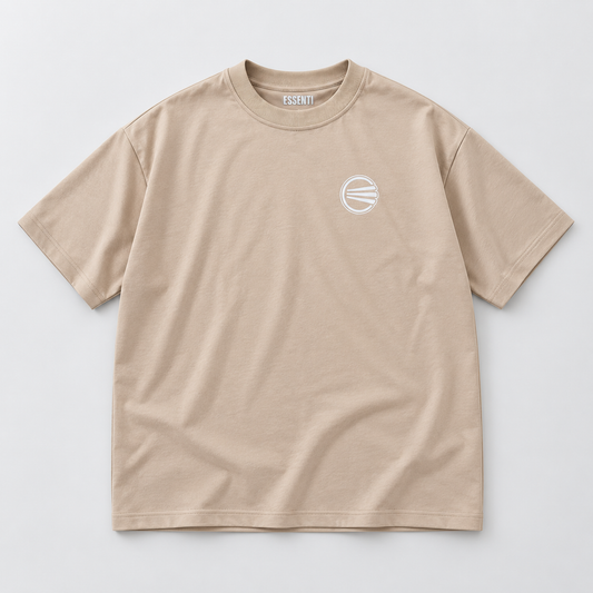 Founders Collection Oversize T-Shirt - Sandstone Beige