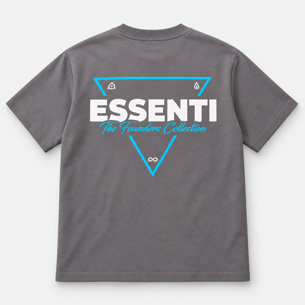 Founders Collection Oversize T-Shirt - Charcoal Grey