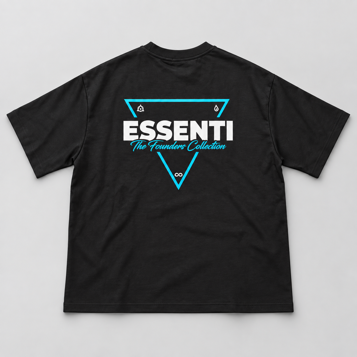 Founders Collection Oversize T-Shirt - Onyx Black