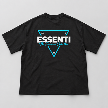 Founders Collection Oversize T-Shirt - Onyx Black