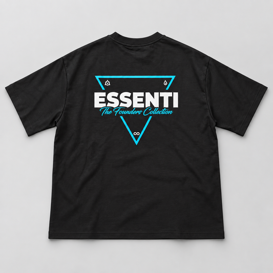 Founders Collection Oversize T-Shirt - Onyx Black