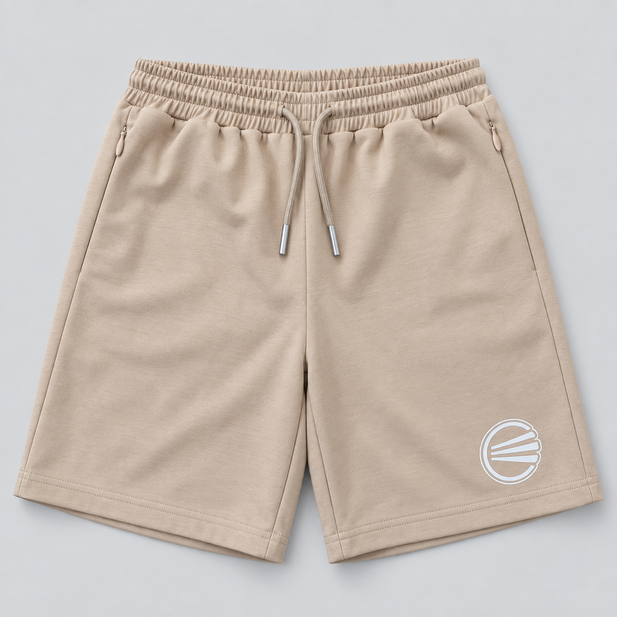 Founders Collection Oversize Shorts - Sandstone Beige