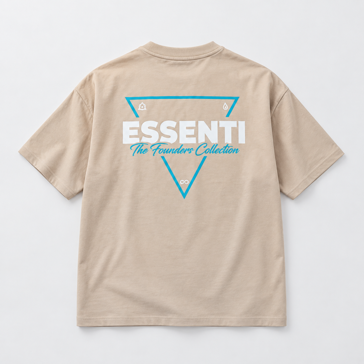 Founders Collection Oversize T-Shirt - Sandstone Beige