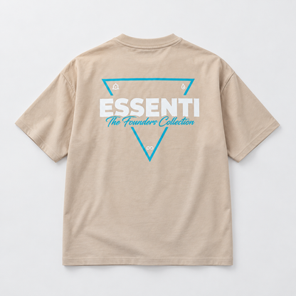 Founders Collection Oversize T-Shirt - Sandstone Beige